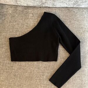 South Moon Under Black Crop Top